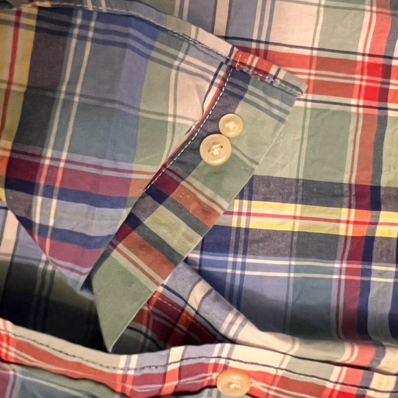 Ralph Lauren Boy’s XL (18-20) Multicolor Casual Button Down - Picture 5 of 7